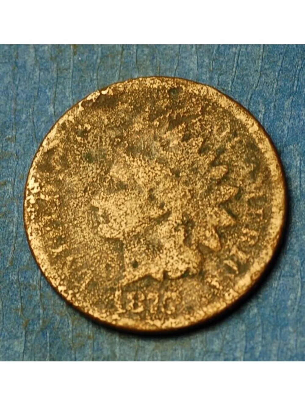 W301 1875 Indian Head Cent Penny 1c - Check Out Our Store KEY DATE TOUGH FIND